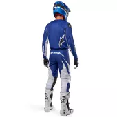 Koszulka motocrossowa Alpinestars Fluid Lucent w kolorze niebiesko-białym