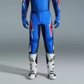 Spodnie MX Alpinestars Fluid Grid blue/red