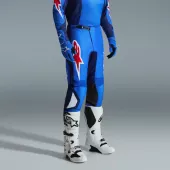 Spodnie MX Alpinestars Fluid Grid blue/red