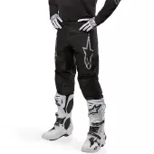 Spodnie MX Alpinestars Fluid grafitowo-czarno-srebrne