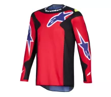 Koszulka motocrossowa Alpinestars Fluid Grid red/black/purple