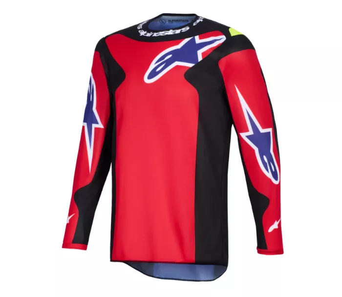 Alpinestars Fluid Grid red/black/purple vel. S