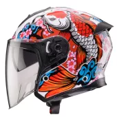 Caberg FLYON II KOI white/red/orange/blue vel. XS