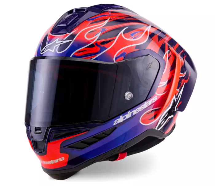 Kask wyścigowy Alpinestars  Supertech R10 Flyte purple/red glossy