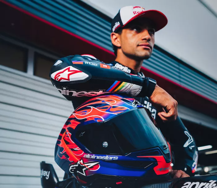 Kask wyścigowy Alpinestars  Supertech R10 Flyte purple/red glossy