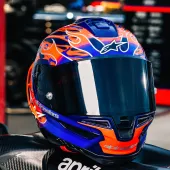 Kask wyścigowy Alpinestars  Supertech R10 Flyte purple/red glossy