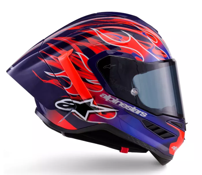 Kask wyścigowy Alpinestars  Supertech R10 Flyte purple/red glossy