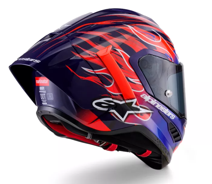 Kask wyścigowy Alpinestars  Supertech R10 Flyte purple/red glossy