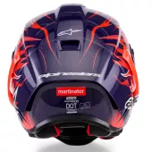 Kask wyścigowy Alpinestars  Supertech R10 Flyte purple/red glossy