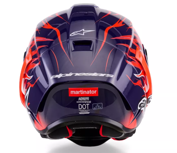 Kask wyścigowy Alpinestars  Supertech R10 Flyte purple/red glossy