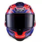 Kask wyścigowy Alpinestars  Supertech R10 Flyte purple/red glossy