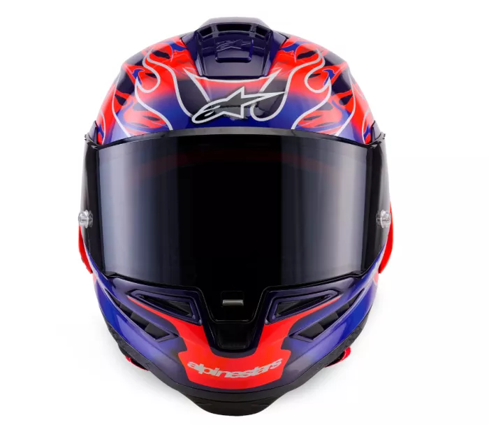 Kask wyścigowy Alpinestars  Supertech R10 Flyte purple/red glossy