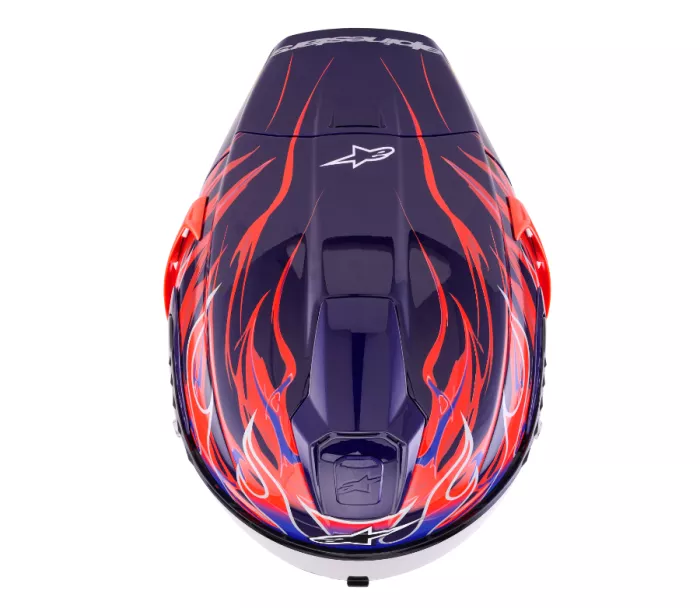 Kask wyścigowy Alpinestars  Supertech R10 Flyte purple/red glossy