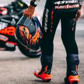 Kask wyścigowy Alpinestars  Supertech R10 Flyte purple/red glossy