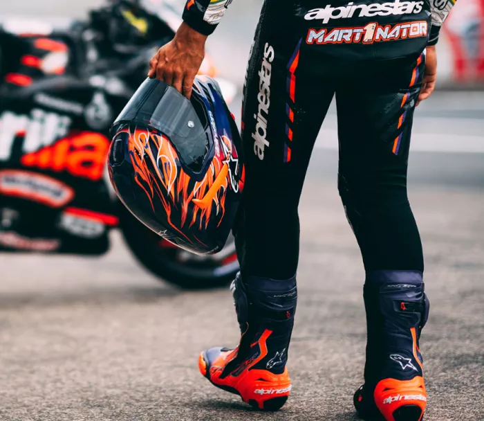 Kask wyścigowy Alpinestars  Supertech R10 Flyte purple/red glossy