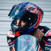 Kask wyścigowy Alpinestars  Supertech R10 Flyte purple/red glossy