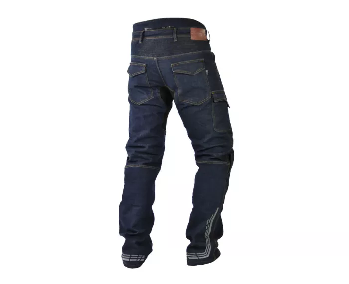 Damskie jeansy motocyklowe Kevlar Trilobite PROBUT X-FACTOR niebieskie