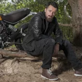 Kurtka motocyklowa Trilobite Acid Scrambler czarna rozmiar S