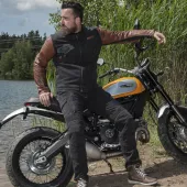 Trilobite Acid Scrambler brązowa kurtka, rozmiar S