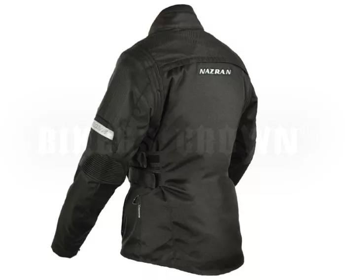 Damska kurtka motocyklowa Nazran Niesen W czarno/czarna rozmiar XL