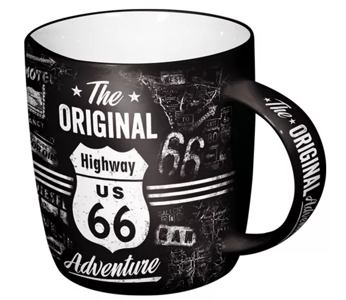 Kubek plakatowy - Route 66 Oryginalna przygoda