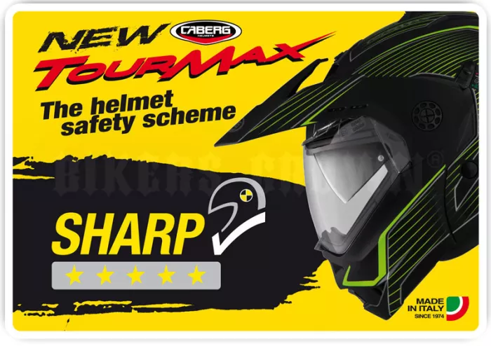 Kask Caberg Tourmax 17 czarny matowy rozmiar XS