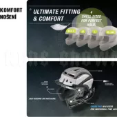 Shoei Chin Curtain D (XR-1100 / X-Spirit II / Qwest / NXR) deflektor podbródka