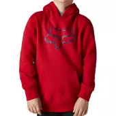 Dziecięca bluza Fox Youth Legacy Pullover Fleece Flame Red