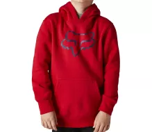 Dziecięca bluza Fox Youth Legacy Pullover Fleece Flame Red rozmiar YM