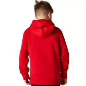 Dziecięca bluza Fox Youth Legacy Pullover Fleece Flame Red