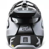 Dziecięcy kask motocrossowy Fox Yth V1 Leed Kask Dot/Ece Czarny/Biały