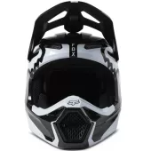 Dziecięcy kask motocrossowy Fox Yth V1 Leed Kask Dot/Ece Czarny/Biały