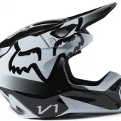 Dziecięcy kask motocrossowy Fox Yth V1 Leed Kask Dot/Ece Czarny/Biały