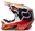 Kask motocrossowy Fox V1 Leed Kask Dot/Ece Fluo Pomarańczowy rozmiar M