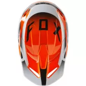 Kask motocrossowy Fox V1 Leed Kask Dot/Ece Fluo Pomarańczowy