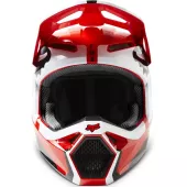 Kask motocrossowy Fox V1 Leed Helmet Dot/Ece - Fluorescent Red