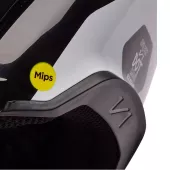 Kask motocrossowy Fox V1 Morphic - czarno-biały