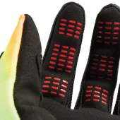Rękawice motocrossowe Fox 180 Glove Statk - czerwono-żółte