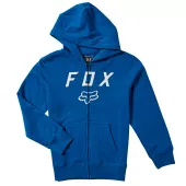 Dziecięca bluza z kapturem Fox Youth Legacy Moth Zip Fleece królewski niebieski