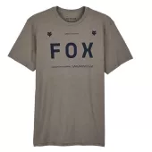 Koszulka męska Fox Aviation Prem Ss Tee Heather Graphite