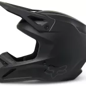 Kask motocrossowy Fox V1 Solid Dot/Ece w kolorze czarnym matowym