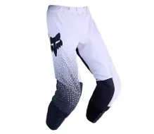Spodnie motocrossowe Fox Flexair Fracture White/Black