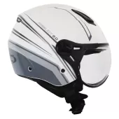 Kask motocyklowy XRC Freejoy 2.0 biało-czarny
