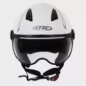 Kask motocyklowy XRC Freejoy 2.0 biało-czarny