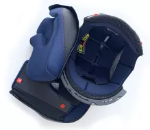 XRC 818 cheek pads + crown liner L
