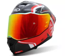 Integralny kask XRC Fureso Carbon red/wht