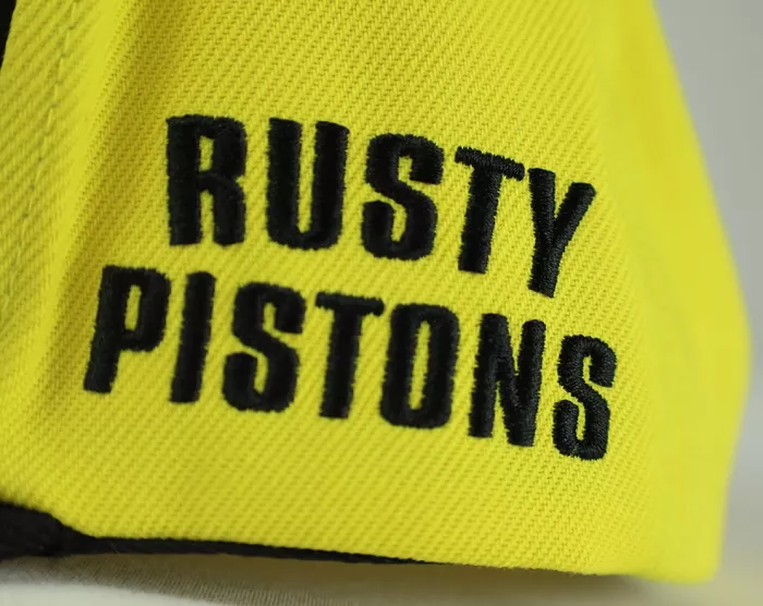 Czapka Rusty Pistons Gladys yellow cap