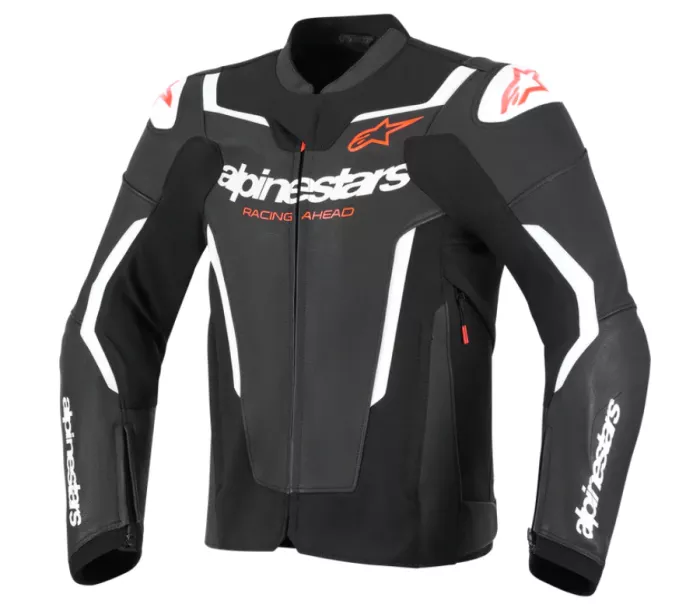 Kurtka skórzana Alpinestars GP Force V2 black/white