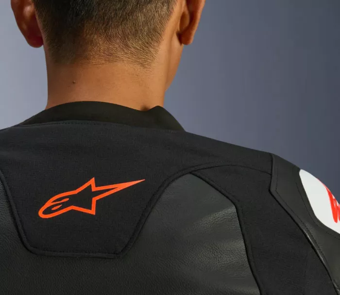 Kurtka skórzana Alpinestars GP Force V2 black/white