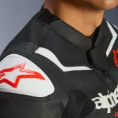 Kurtka skórzana Alpinestars GP Force V2 black/white
